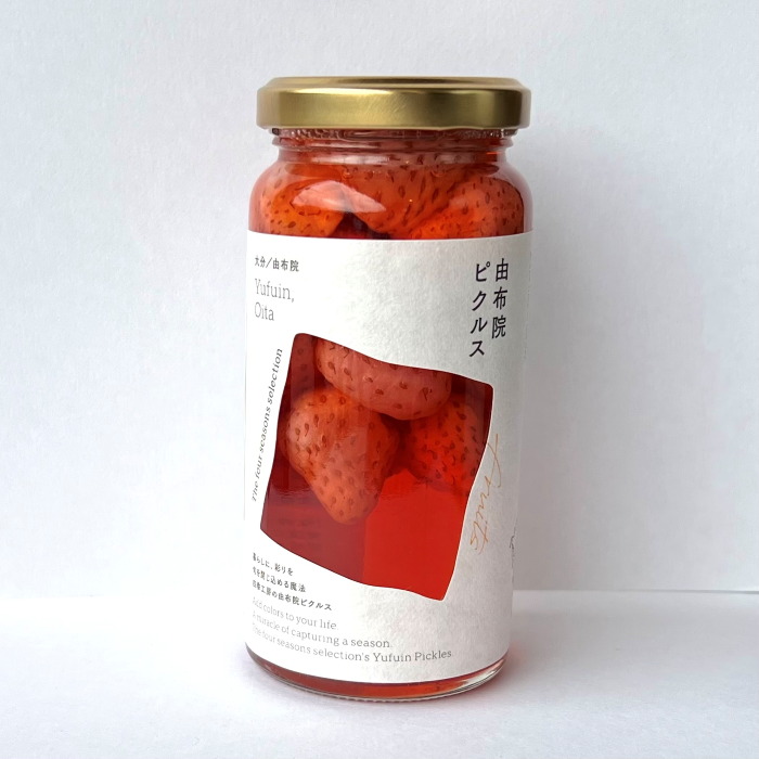 いちごのフルーツピクルス